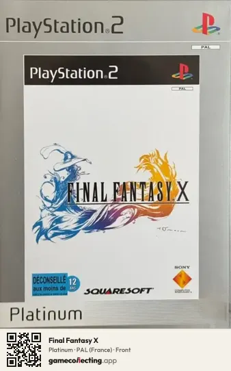 Final Fantasy X PlayStation 2, France box front