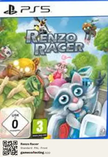Renzo Racer PlayStation 5, PAL box front