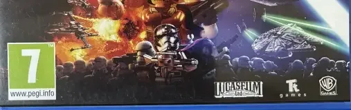 LEGO Star Wars: The Force Awakens, the PEGI square on its front