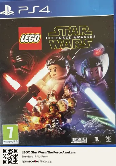 LEGO Star Wars: The Force Awakens PlayStation 4, PAL box front