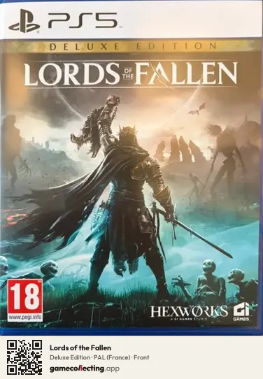 Lords of the Fallen PlayStation 5, France box front