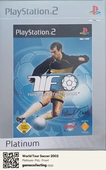 World Tour Soccer 2002 PlayStation 2, PAL box front