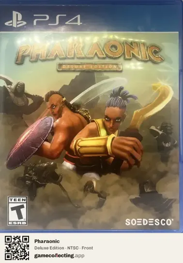 Pharaonic PlayStation 4, NTSC box front