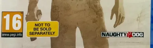 Uncharted: The Nathan Drake Collection, the PEGI square on its front