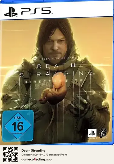 Death Stranding PlayStation 5, Germany box front