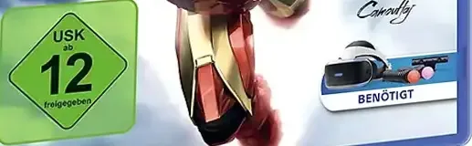 Marvel's Iron Man VR, the USK square on its front