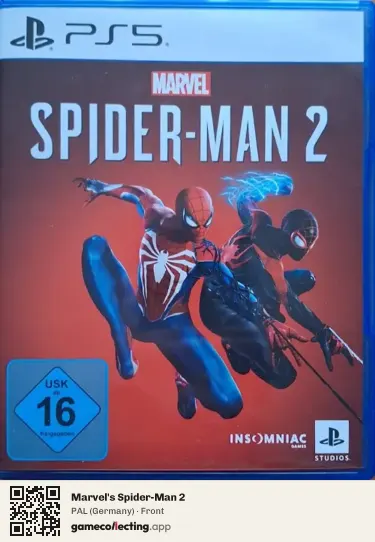 Marvel's Spider-Man 2 PlayStation 5, Germany box front