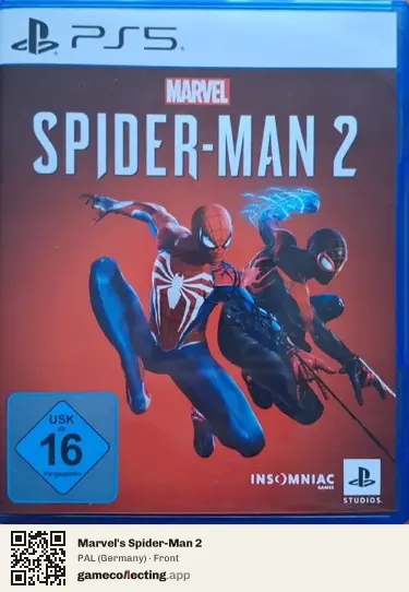 Marvel's Spider-Man 2 PlayStation 5, Germany box front
