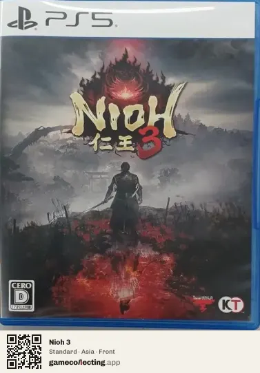 Nioh 3 PlayStation 5, Asia box front