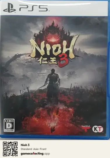 Nioh 3 PlayStation 5, Asia box front