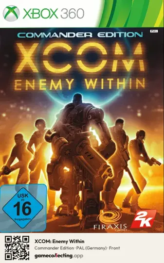 XCOM: Enemy Within Xbox 360, Germany box front