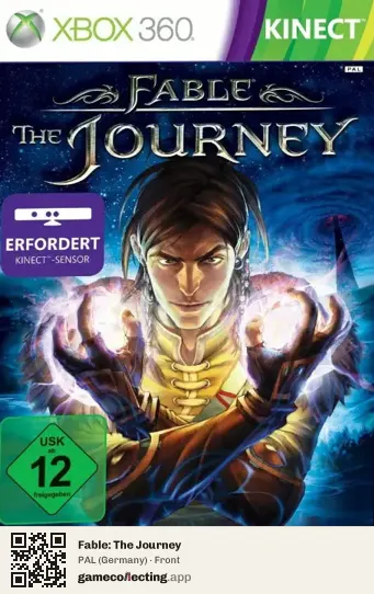 Fable: The Journey Xbox 360, Germany box front