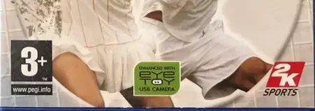 Top Spin, the PEGI square on its front