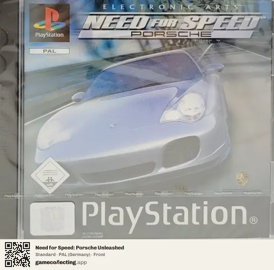 Need for Speed: Porsche Unleashed PlayStation, Germany box front
