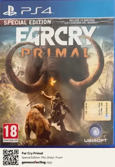 Far Cry Primal PlayStation 4, Italy box front