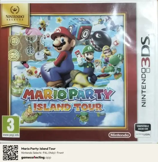 Mario Party: Island Tour Nintendo 3DS, Italy box front