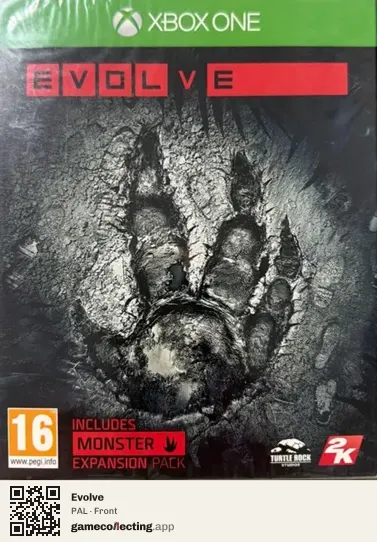 Evolve Xbox One, PAL box front