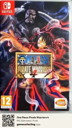 One Piece: Pirate Warriors 4 Nintendo Switch, Germany box front