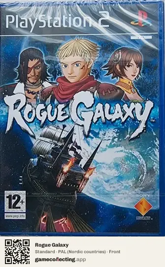 Rogue Galaxy PlayStation 2, Nordic countries box front