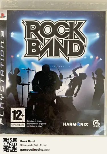 Rock Band PlayStation 3, PAL box front