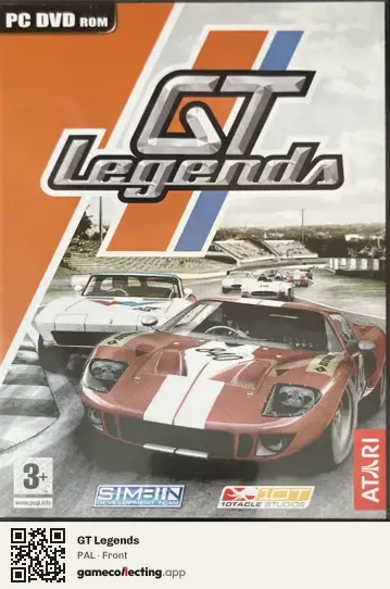 GT Legends Computer, PAL box front
