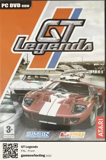 GT Legends Computer, PAL box front