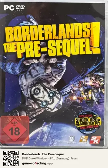Borderlands: The Pre-Sequel Computer, Germany box front