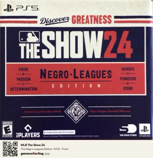 MLB The Show 24 PlayStation 5, NTSC box front
