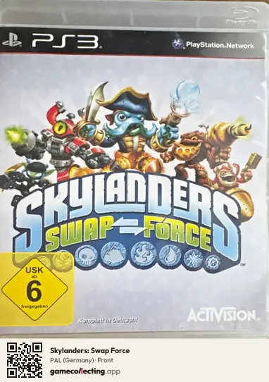 Skylanders: Swap Force PlayStation 3, Germany box front
