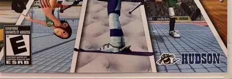 Deca Sports 2, the ESRB box on its front