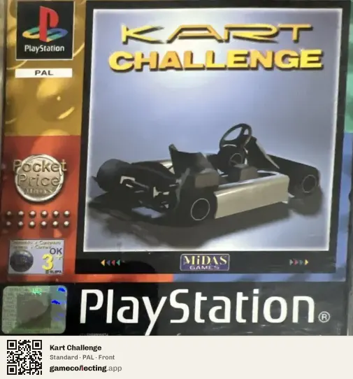 Kart Challenge PlayStation, PAL box front