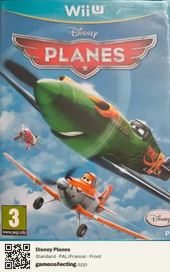Disney Planes Nintendo Wii U, France box front