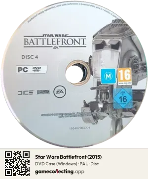 Star Wars Battlefront (2015) Computer, PAL disc