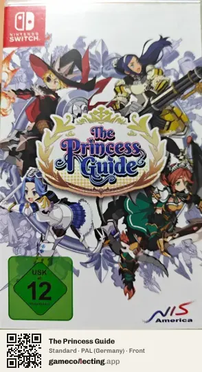 The Princess Guide Nintendo Switch, Germany box front