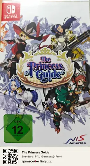 The Princess Guide Nintendo Switch, Germany box front