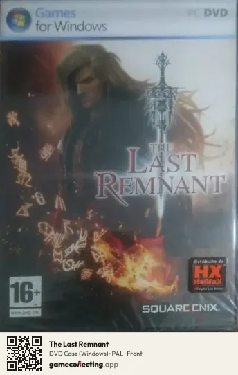 The Last Remnant Computer, PAL box front