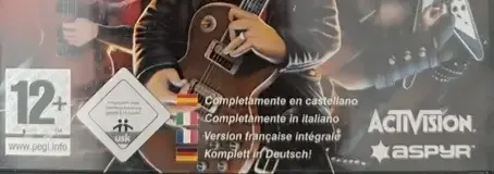 Guitar Hero III: Legends of Rock, the USK square on its front