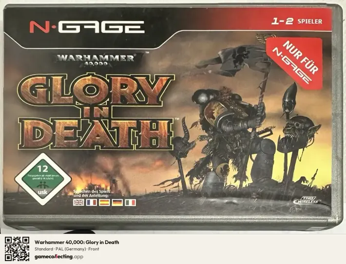 Warhammer 40,000: Glory in Death Nokia N-Gage, Germany box front