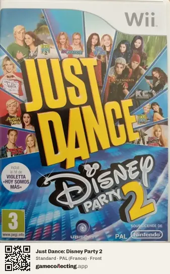 Just Dance: Disney Party 2 Nintendo Wii, France box front