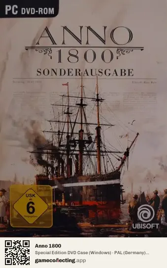 Anno 1800 Computer, Germany box front