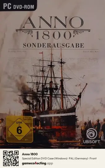 Anno 1800 Computer, Germany box front