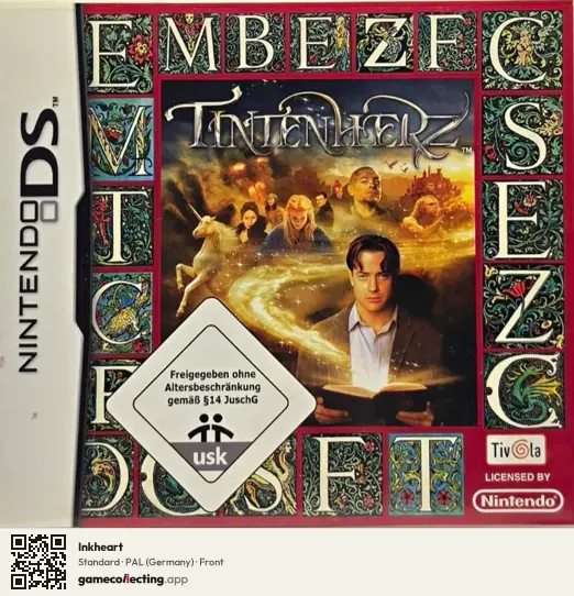 Inkheart Nintendo DS, Germany box front