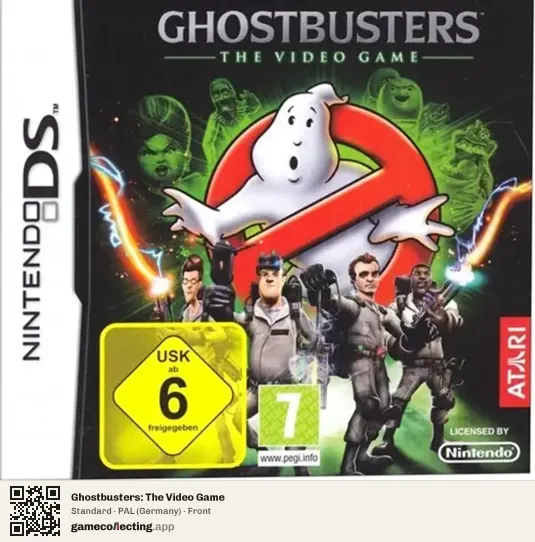 Ghostbusters: The Video Game Nintendo DS, Germany box front
