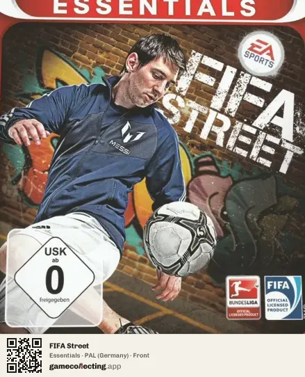 FIFA Street PlayStation 3, Germany box front