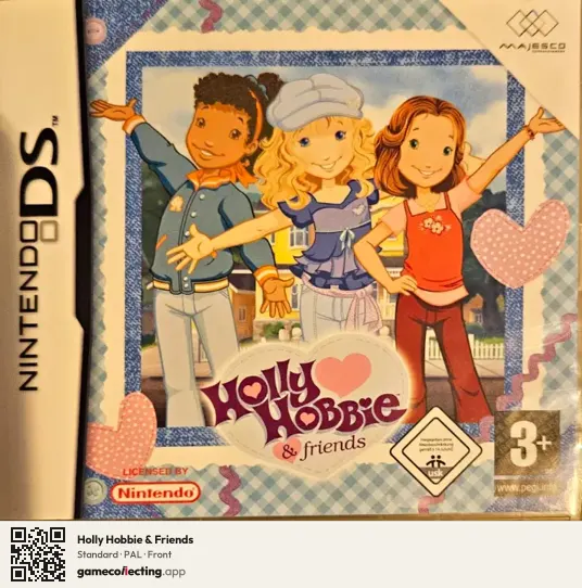 Holly Hobbie & Friends Nintendo DS, PAL box front