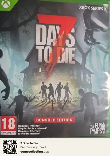 7 Days to Die Xbox Series X, Germany box front