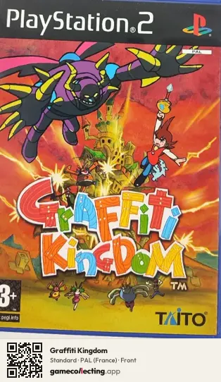 Graffiti Kingdom PlayStation 2, France box front