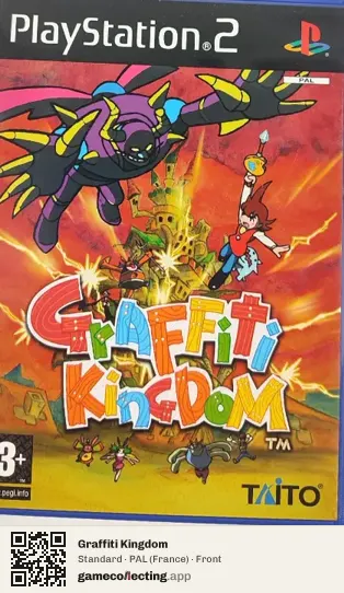 Graffiti Kingdom PlayStation 2, France box front