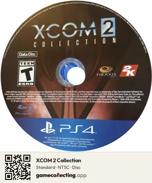 XCOM 2 Collection PlayStation 4, NTSC disc