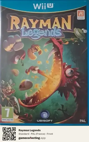 Rayman Legends Nintendo Wii U, France box front